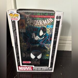 Funko Marvel Spider-Man Symbiote Suit Figure - Black and White